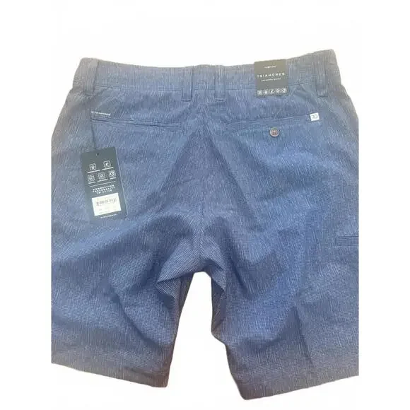 7Diamonds Zion 9" Men's Casual Shorts Navy Size 31 - Picture 5 of 6